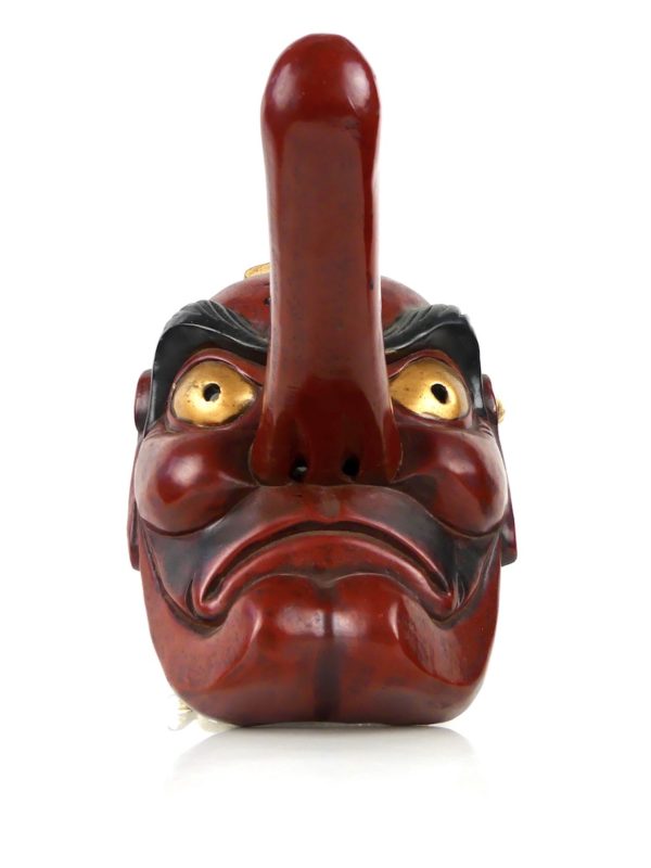 Grand masque tengu (dessous)