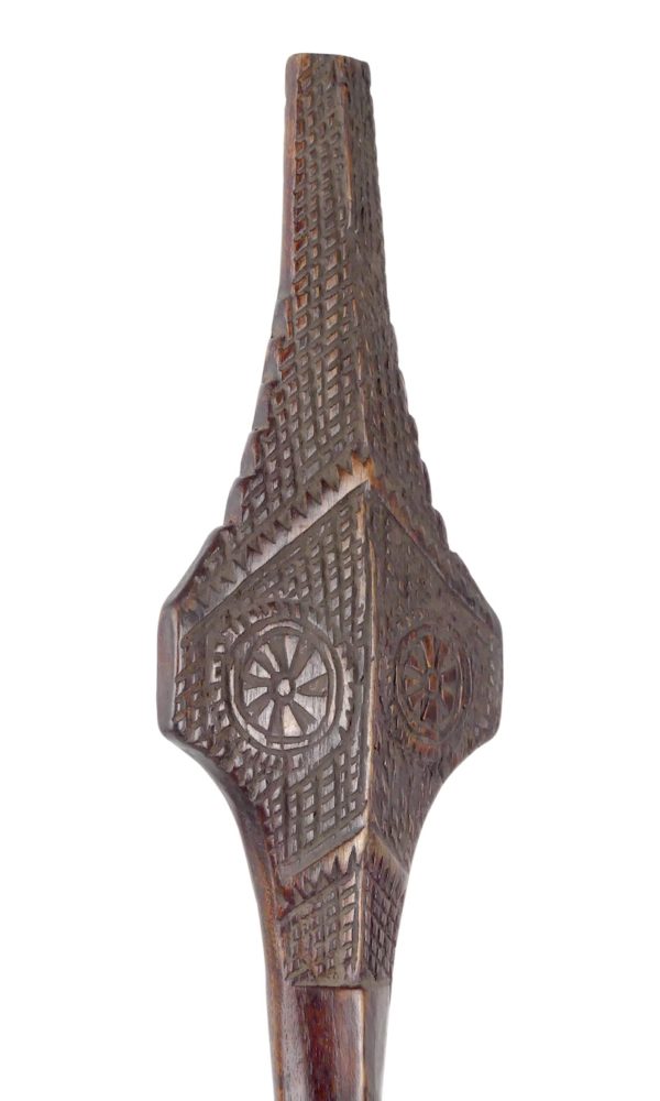 Massue Siriti fidjienne Gugu (détail)