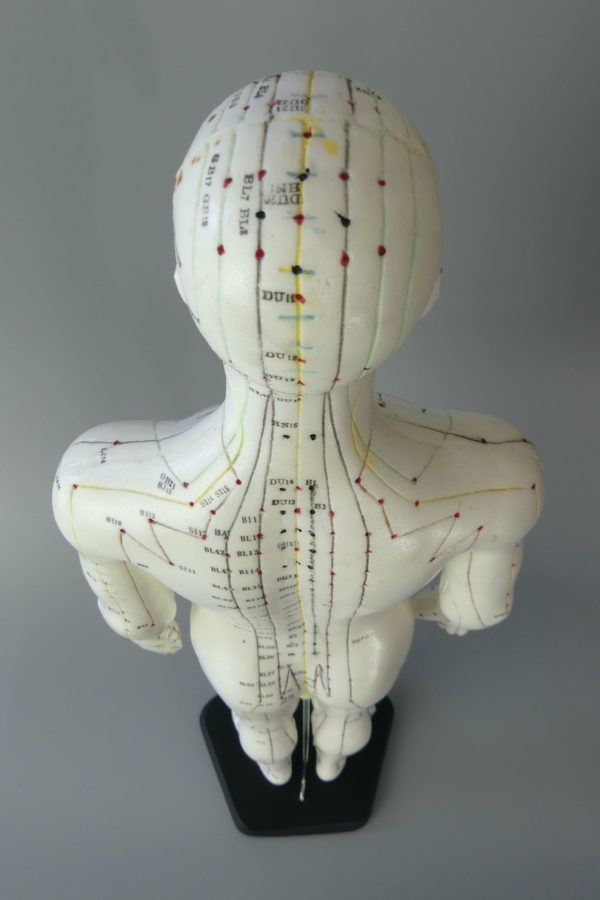 Grand mannequin acupuncture homme (dessus)