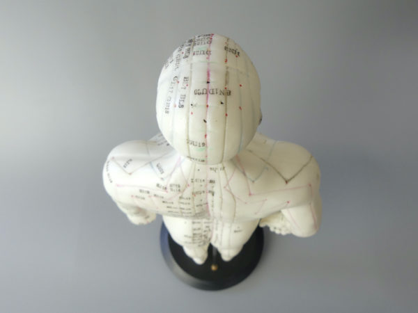 Mannequin acupuncture homme (détail dessus)