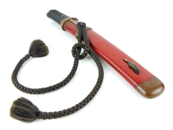 Tanto de samouraï ancien (dessus 3/4)