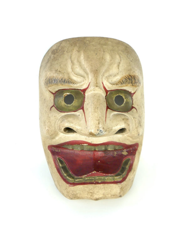 Vieux masque Kurohige dieu dragon (face)