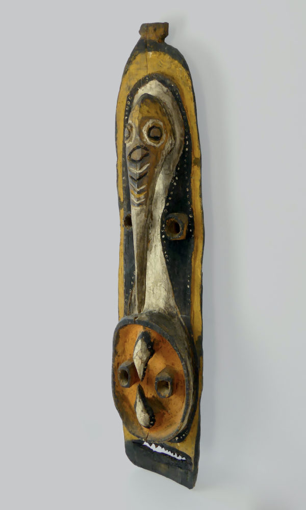 Masque de pignon Garra en bois de fer (3/4)