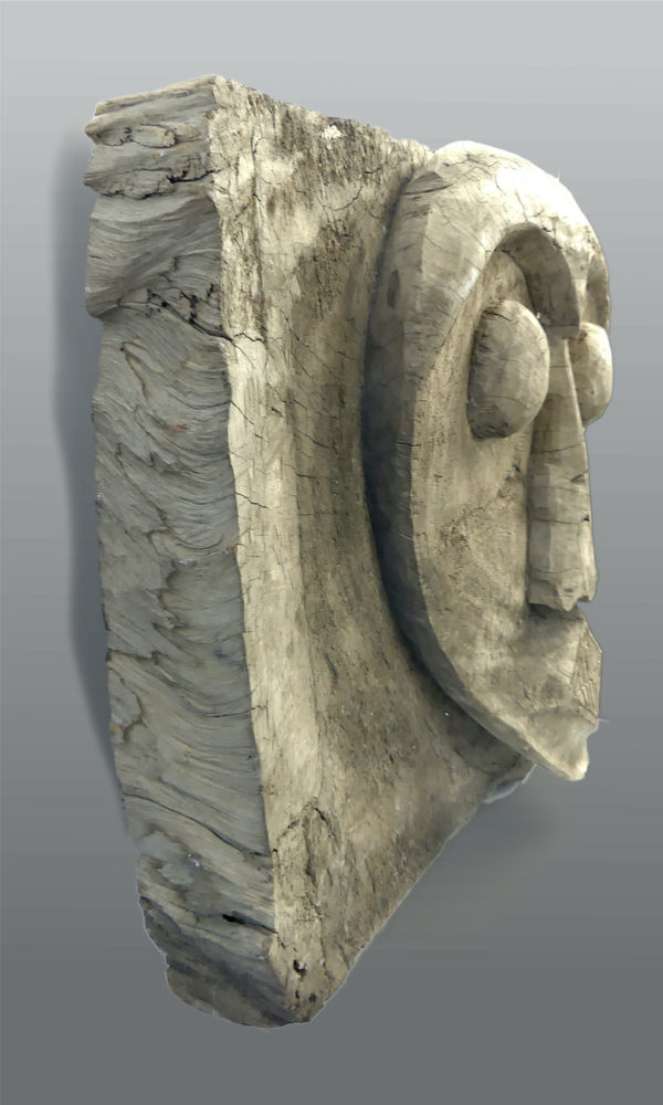 Panneau de cercueil Bahau Dayak (3/4)