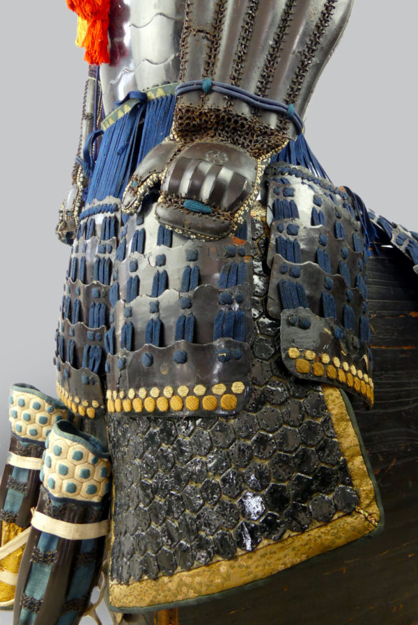 Armure de samouraï Yoroi Edo (détail)