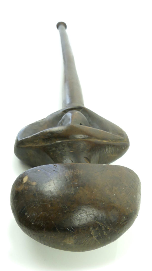 Massue Janus en bois Vanuatu (dessus)