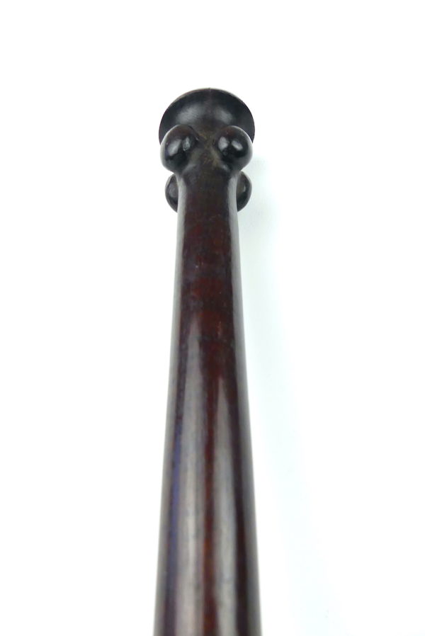 Massue Malekula en bois dur du Vanuatu (détail manche)