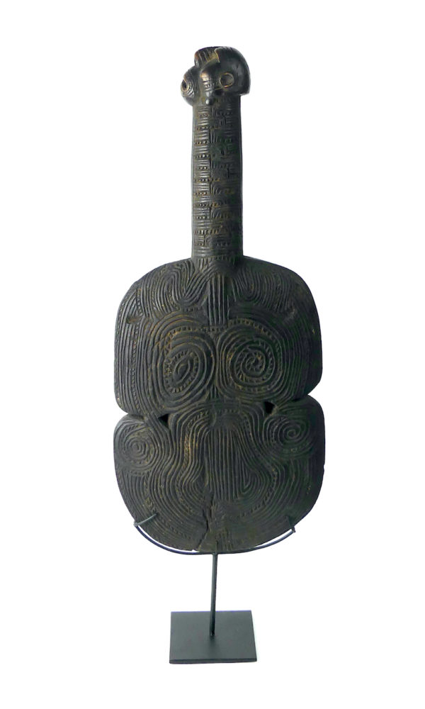 Kotiate rakau massue Maori en bois (face)