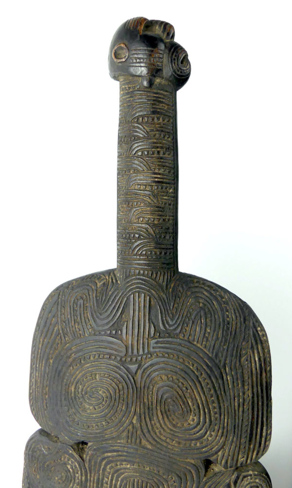 Kotiate rakau massue Maori en bois (tête)