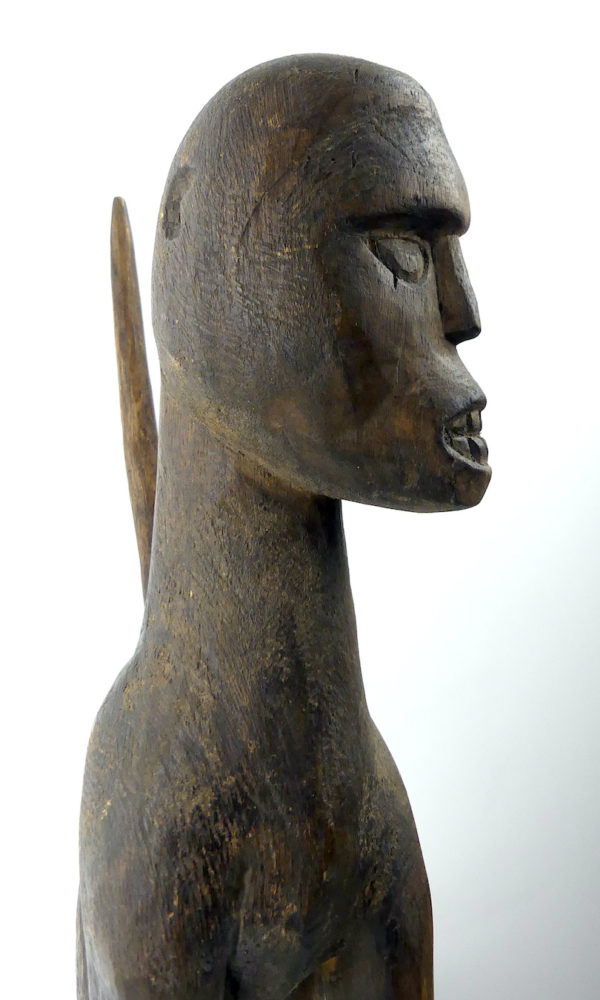 Statue anthropomorphe Timor (tête profil)