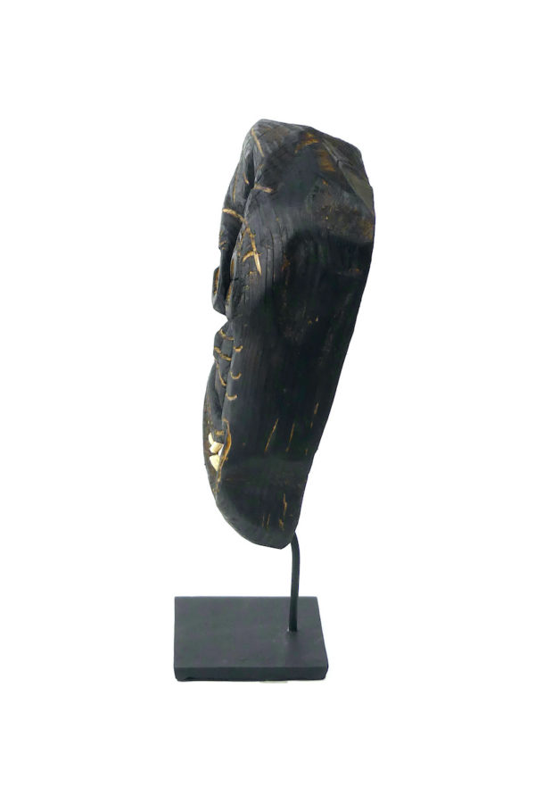Masque chamanique inuit Groenland (profil)