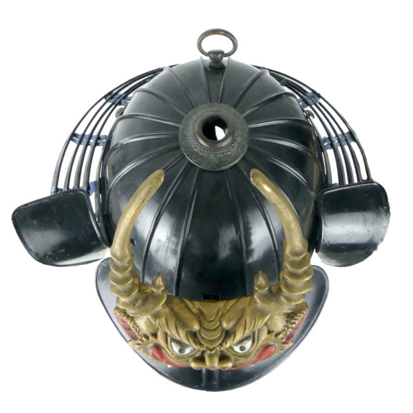Kabuto Dragon et Menpō période Edo (dessus)