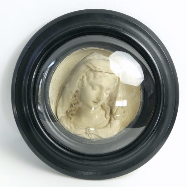 Reliquaire antique à la vierge Napoléon III (face)