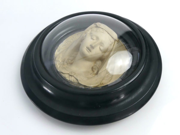 Reliquaire antique à la vierge Napoléon III (3/4)