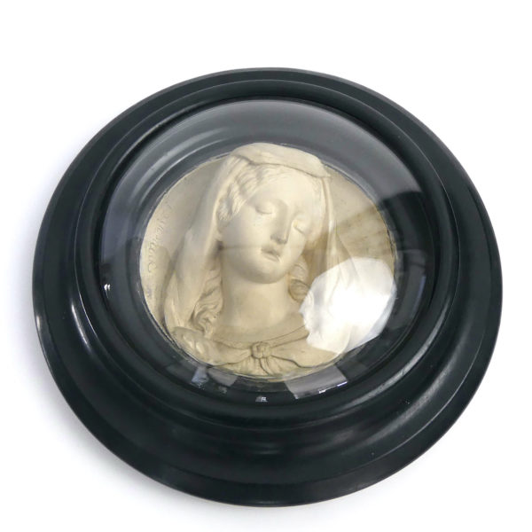 Reliquaire antique à la vierge Napoléon III (face)