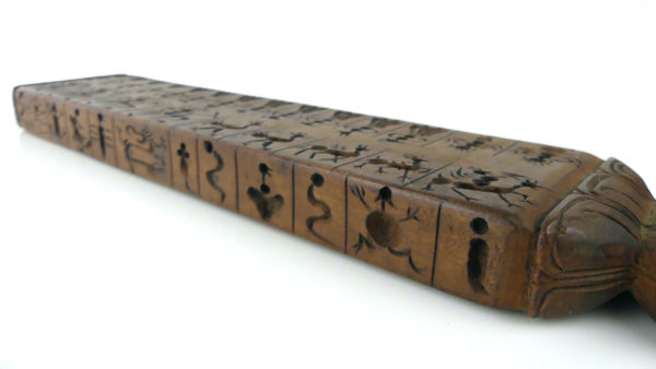 Large zanpar tibétain (détail 3/4)
