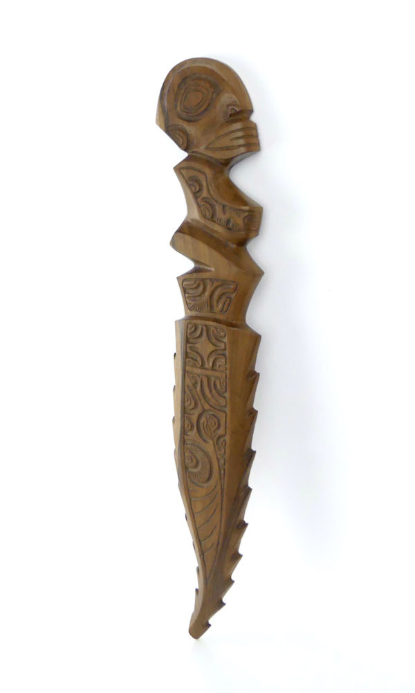 Couteau Tiki Peka énana en Miro (3/4)