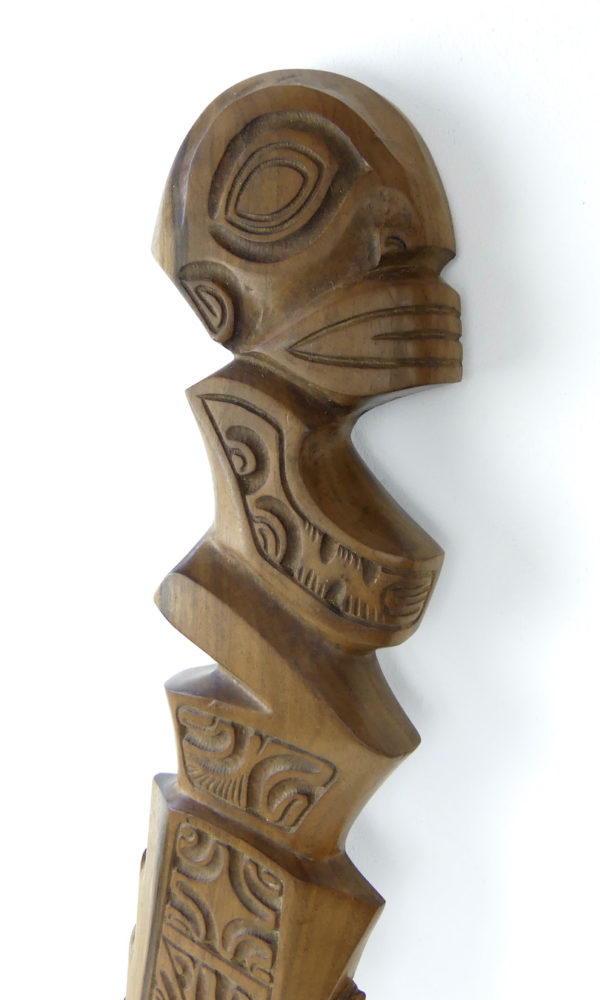 Couteau Tiki Peka énana en Miro (tiki)