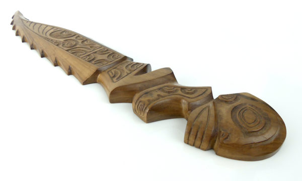 Couteau Tiki Peka énana en Miro (3/4)