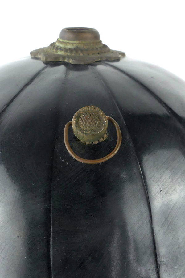 Jingasa casque traditionnel japonais (détail)