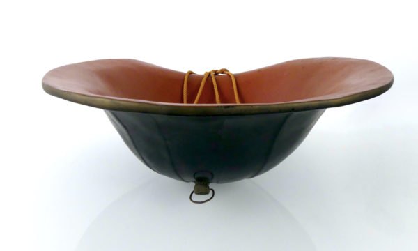 Jingasa casque traditionnel japonais (dos)