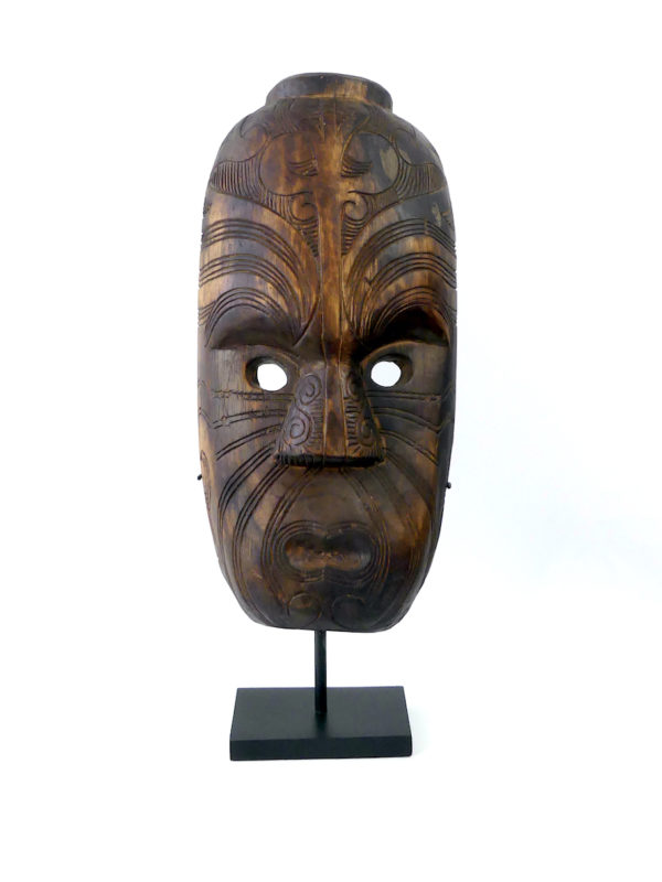 Grand masque Parata Māori (face)