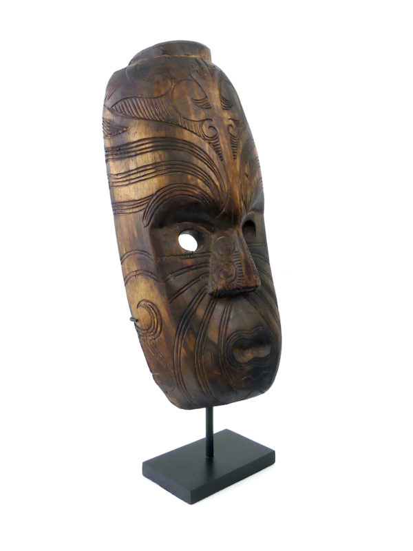 Grand masque Parata Māori (3/4)