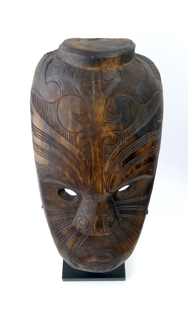 Grand masque Parata Māori (dessus)