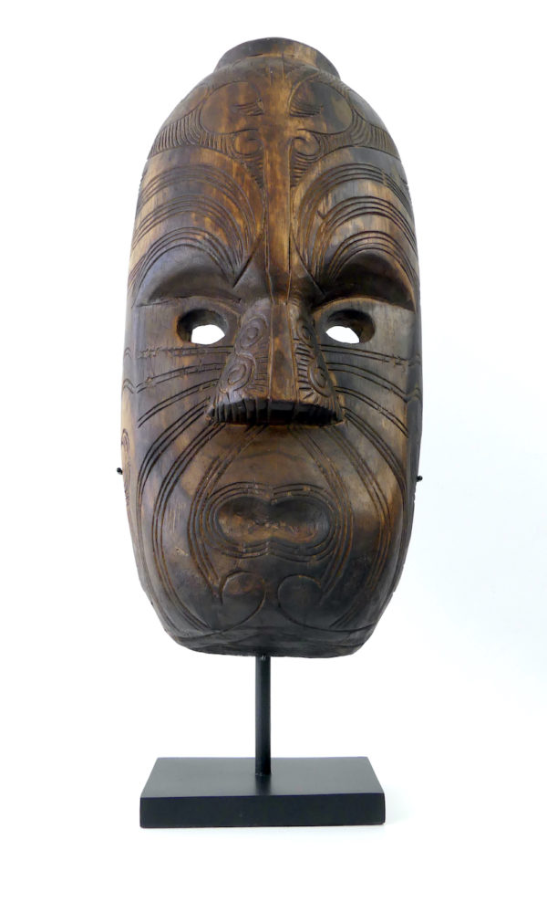 Grand masque Parata Māori (face)
