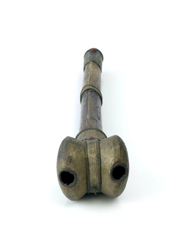 Trompette Kangling tibétaine ancienne (face)