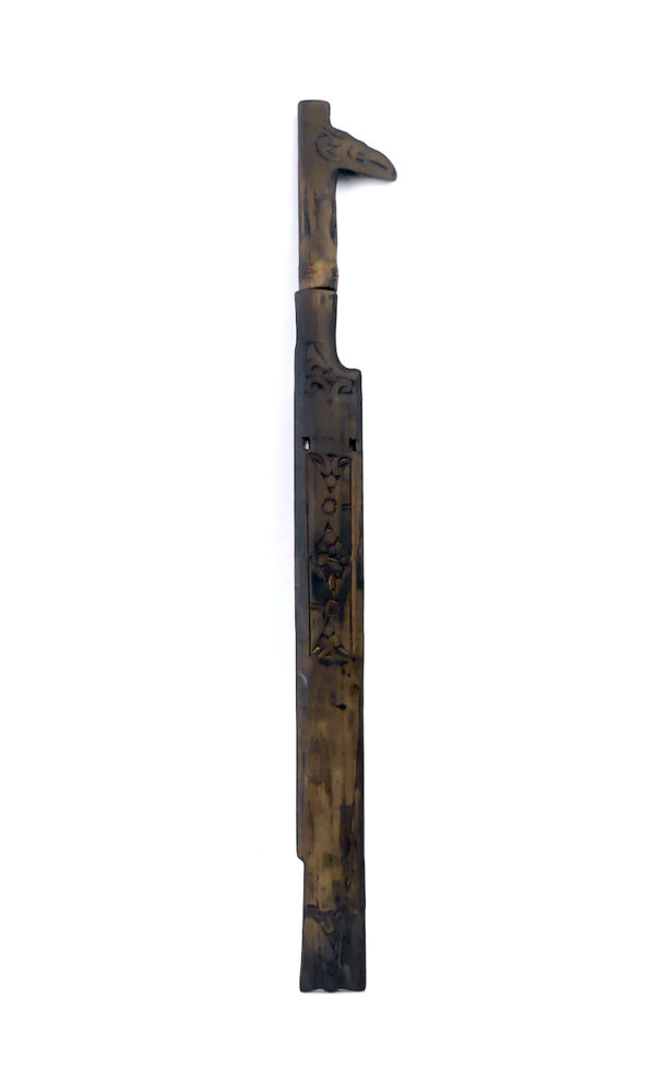 Sabre de guerrier Parang Ilang Mandau Dayak (face)
