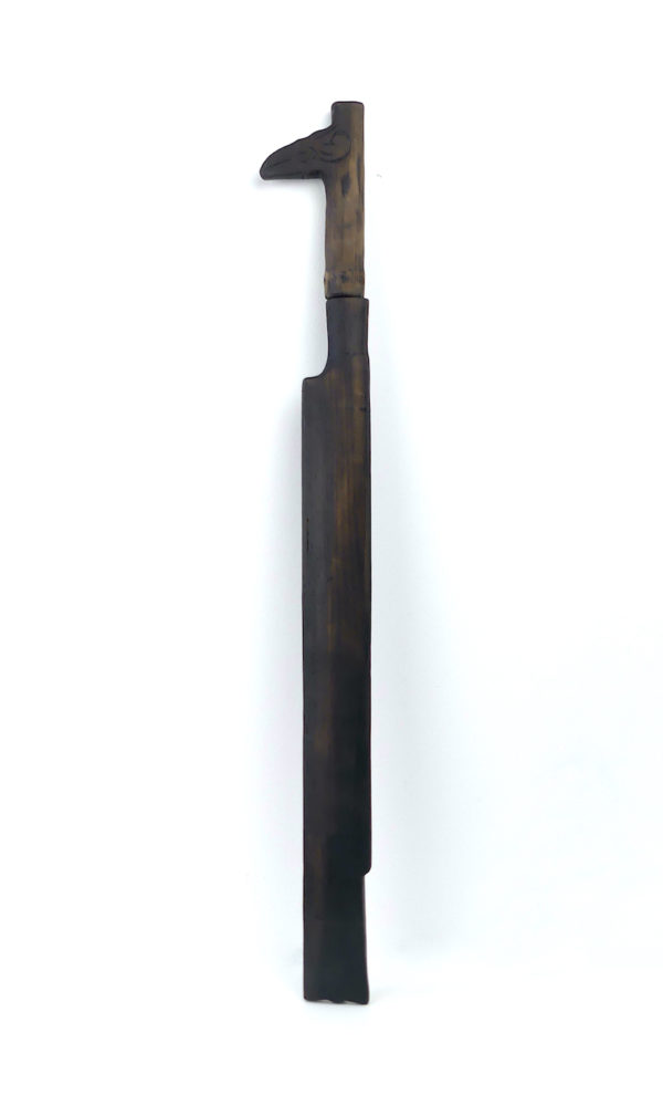Sabre de guerrier Parang Ilang Mandau Dayak (dos)