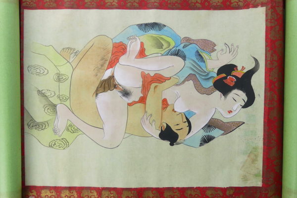 Shunga makimono 5 peintures érotiques japonaises 4