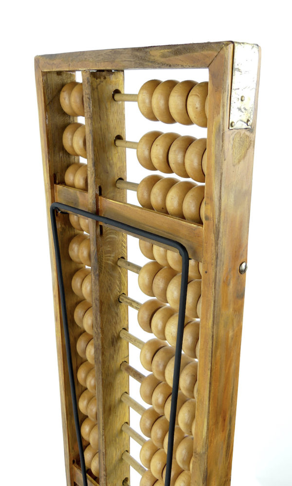 Boulier chinois Suan Pan (détail dos)