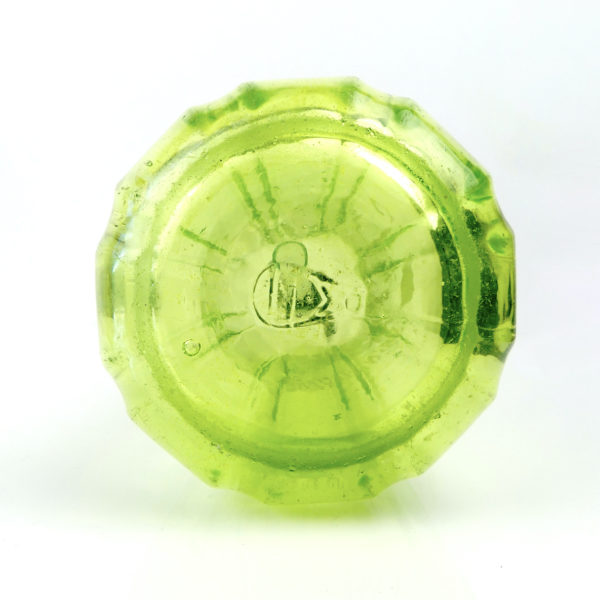 Siphon à eau de Seltz en ouraline (dessous)
