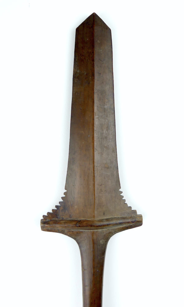 Grande massue de guerre Kinikini fidjienne (lame)