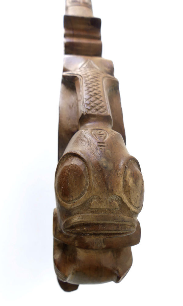 Bâton canne Tiki (dessus)