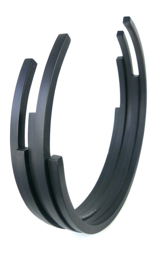 Sculpture en métal 5 arcs (3/4)