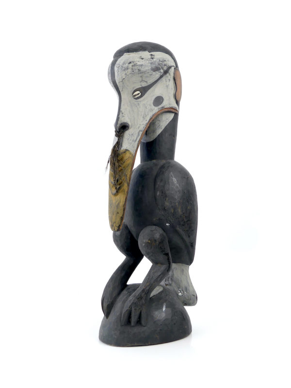 Cimier iatmul Calao anthropomorphe (3/4)
