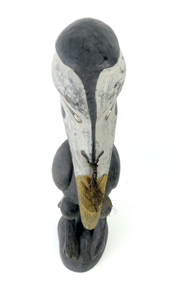 Cimier iatmul Calao anthropomorphe (dessus)