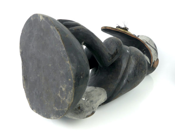 Cimier iatmul Calao anthropomorphe (dessous)
