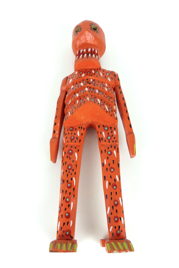 Grand squelette orange du Guatemala (face)