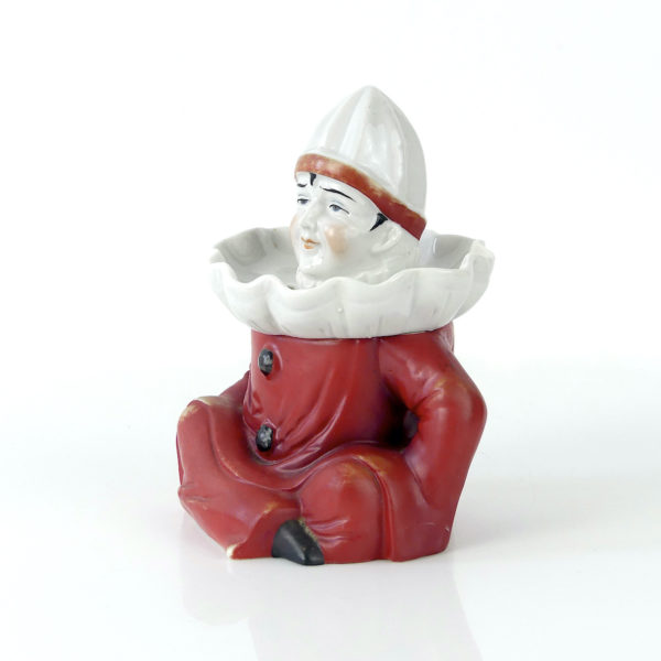 Ancien presse citron Clown complet en porcelaine et biscuit (3/4)