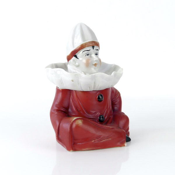 Ancien presse citron Clown complet en porcelaine et biscuit (3/4)