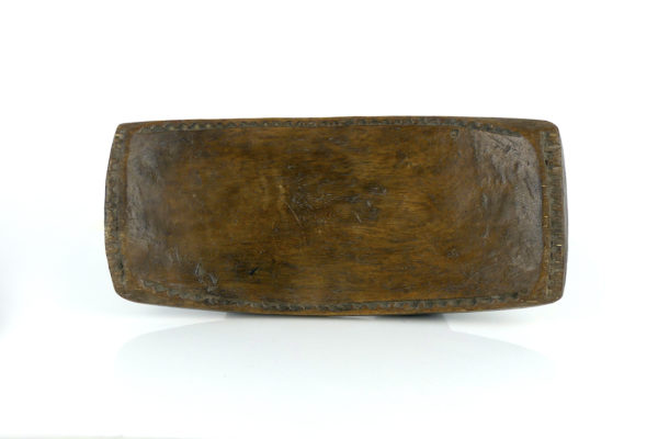 Uru’a oreiller marquisien en bois (dessus)