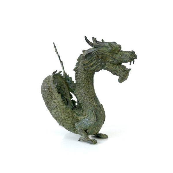 Bronze dragon oriental thaïlandais (profil)