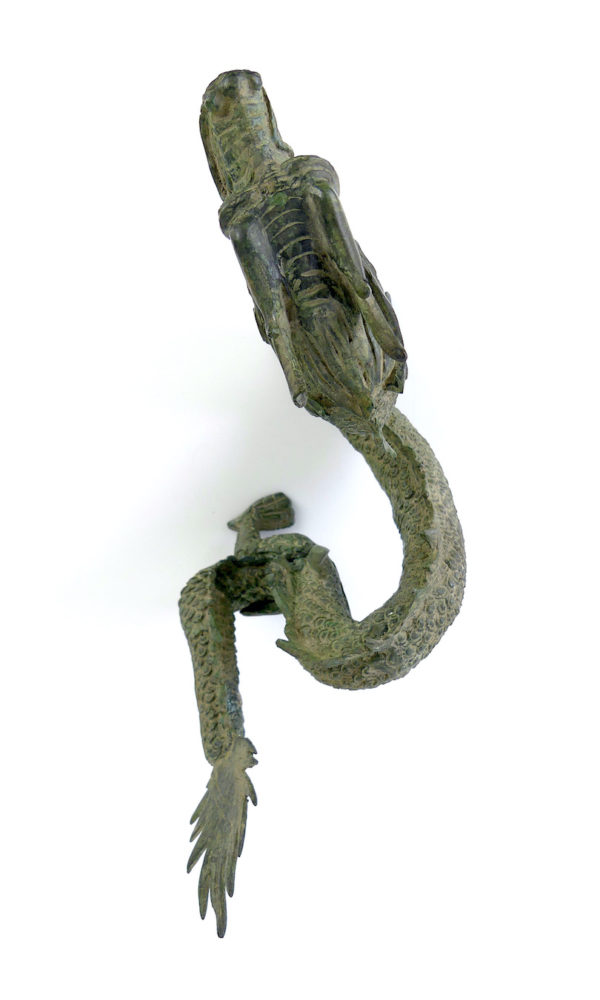Bronze dragon oriental thaïlandais (dessus)