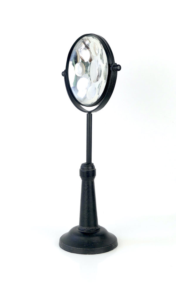 Miroir facetté sur pied Scialytique design (3/4)