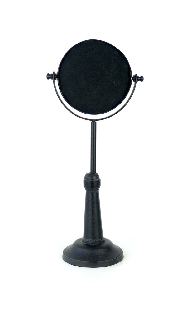 Miroir facetté sur pied Scialytique design (dos)