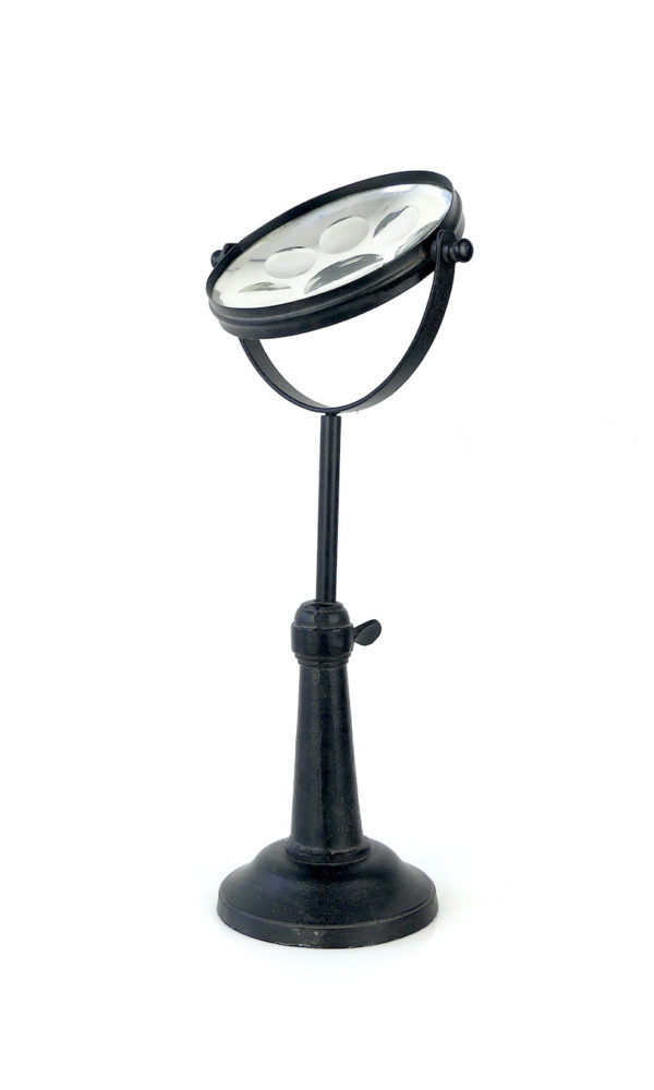 Miroir facetté sur pied Scialytique design (3/4)